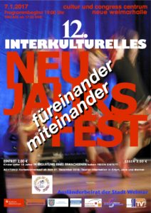 Interkulturelles Neujahrsfest 2017 @ Congress Centrum Neue Weimarhalle | Weimar | Thüringen | Deutschland