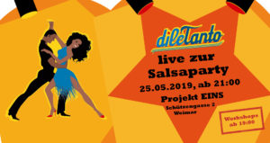 Salsaparty mit Live-Konzert @ Projekt Eins | Weimar | Thüringen | Deutschland